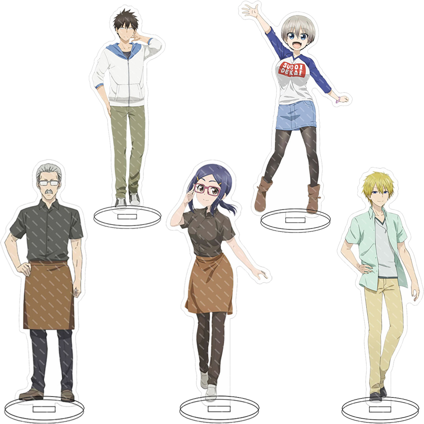 Anime Cosplay Rental - Акриловая подставка с персонажами аниме, 16