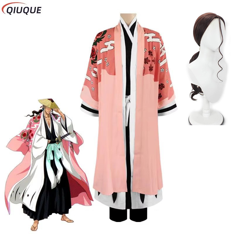 Bleach Captain Coat - Kyoraku Shunsui косплей Bleach Thousand Year
