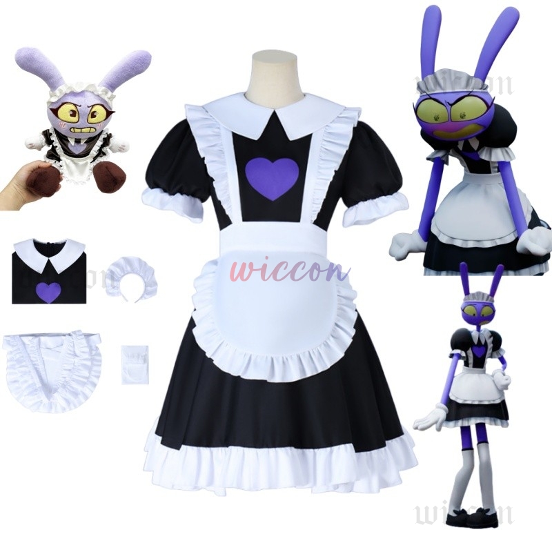 Anime Cosplay Boy - Удивительное цифровое цирковое платье Jax Maid
