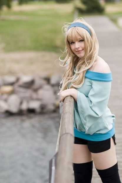 Anime Cosplay Nome - Macross F Sheryl Nome Светло-зеленое шифоновое