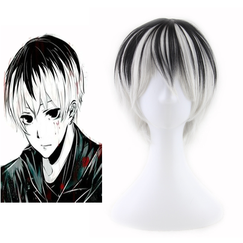 Anime Cosplay Tokyo Ghoul - Tokyo Ghoul Haise Sasaki, парики для
