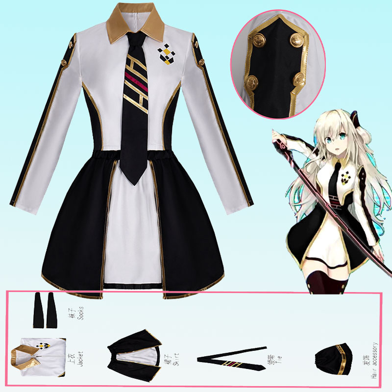 Anime Cosplay Dress For Women - Аниме женский костюм косплей костюм Sky