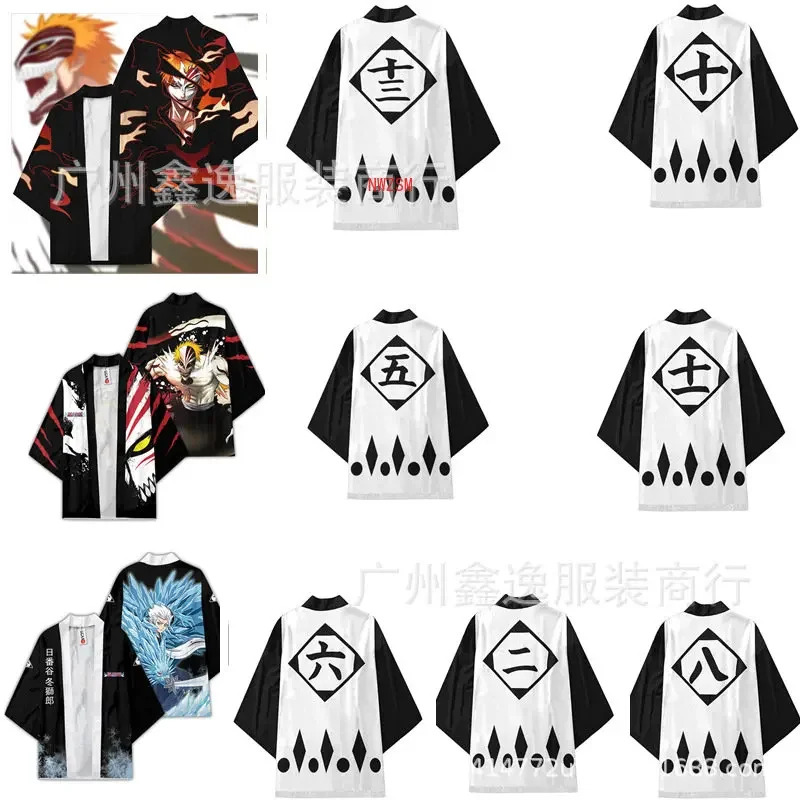 Bleach Captain Coat - Аниме Bleach Gotei 13, плащ капитана