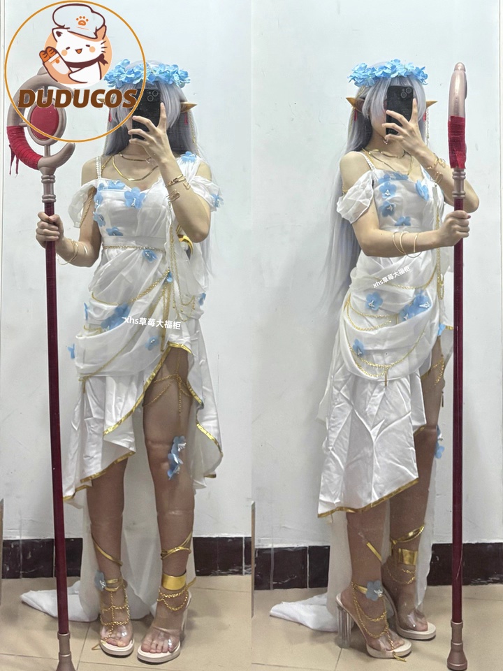 Anime Cosplay Dress For Women - В НАЛИЧИИ Frieren Косплей Doujin Костюм