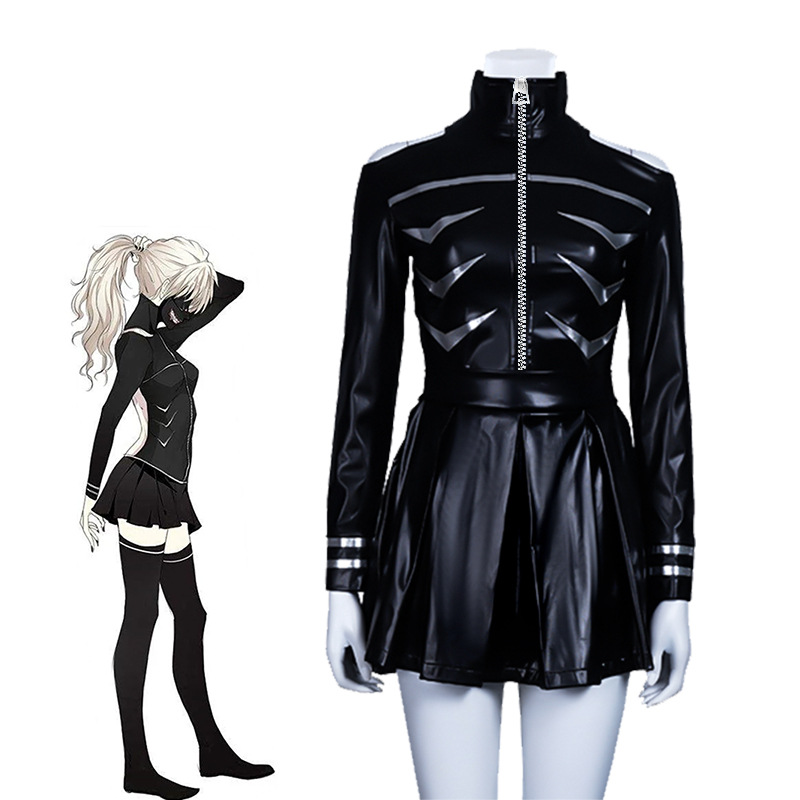 Anime Cosplay Tokyo Ghoul - Костюм для косплея Кена Канеки из