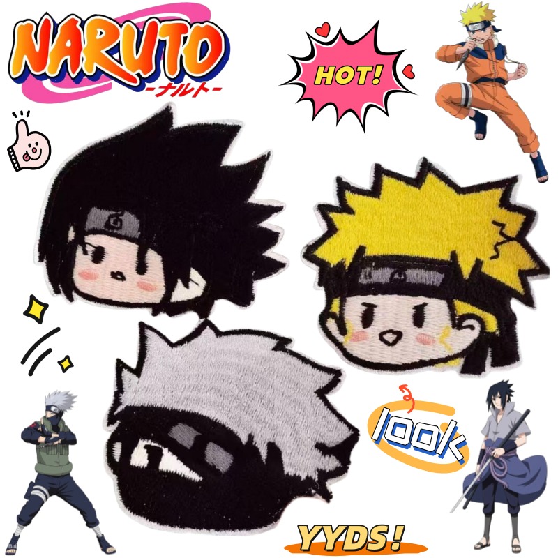 Нашивка-стикер с вышивкой 2D:  – обзор и цена Anime Cosplay Naruto