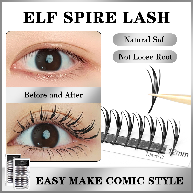 Winky Beauty Готовые узкие рес – обзор и цена Anime Cosplay Lashes