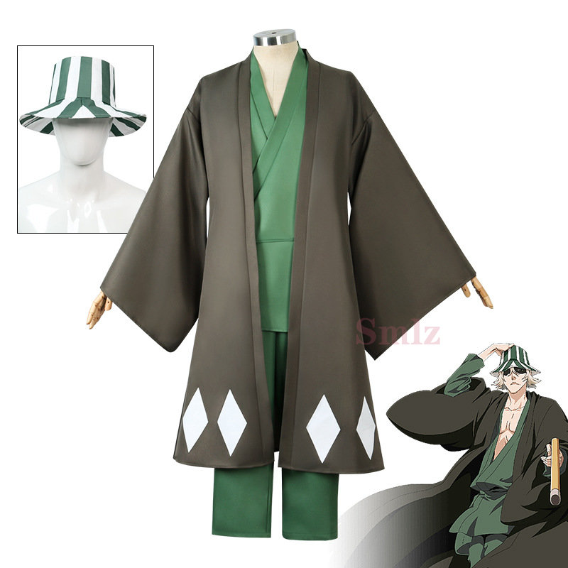 Urarella Kisuke Cospaly Аниме  – обзор и цена Bleach Captain Coat