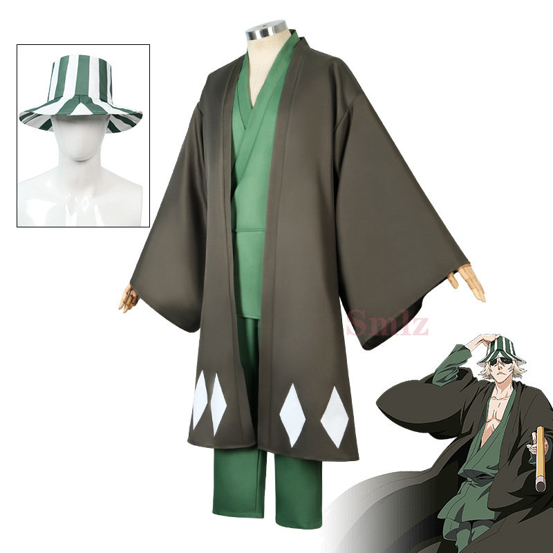 Urarella Kisuke Cospaly Аниме  – обзор и цена Bleach Captain Coat