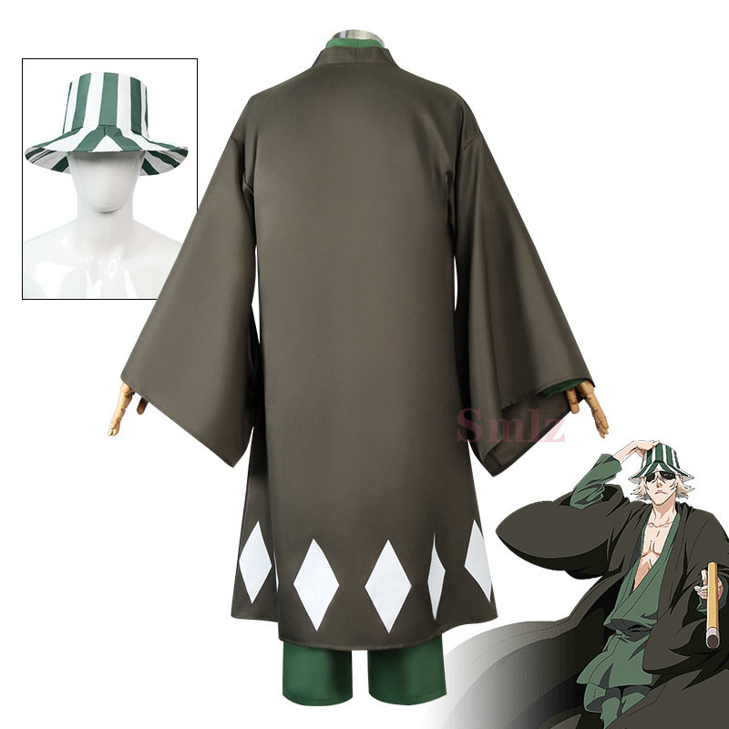 Urarella Kisuke Cospaly Аниме  – обзор и цена Bleach Captain Coat