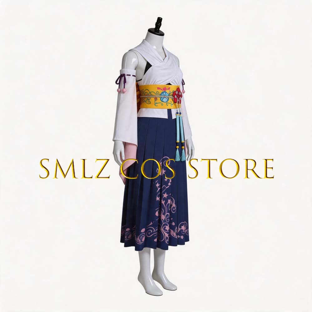 Костюм для косплея Yuna из FF1 – обзор и цена Anime Cosplay Dress For Women