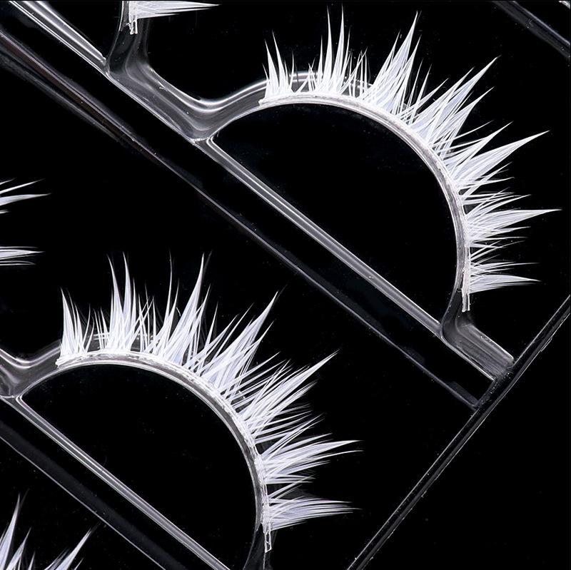 Белые накладные ресницы для ко – обзор и цена Anime Cosplay Lashes
