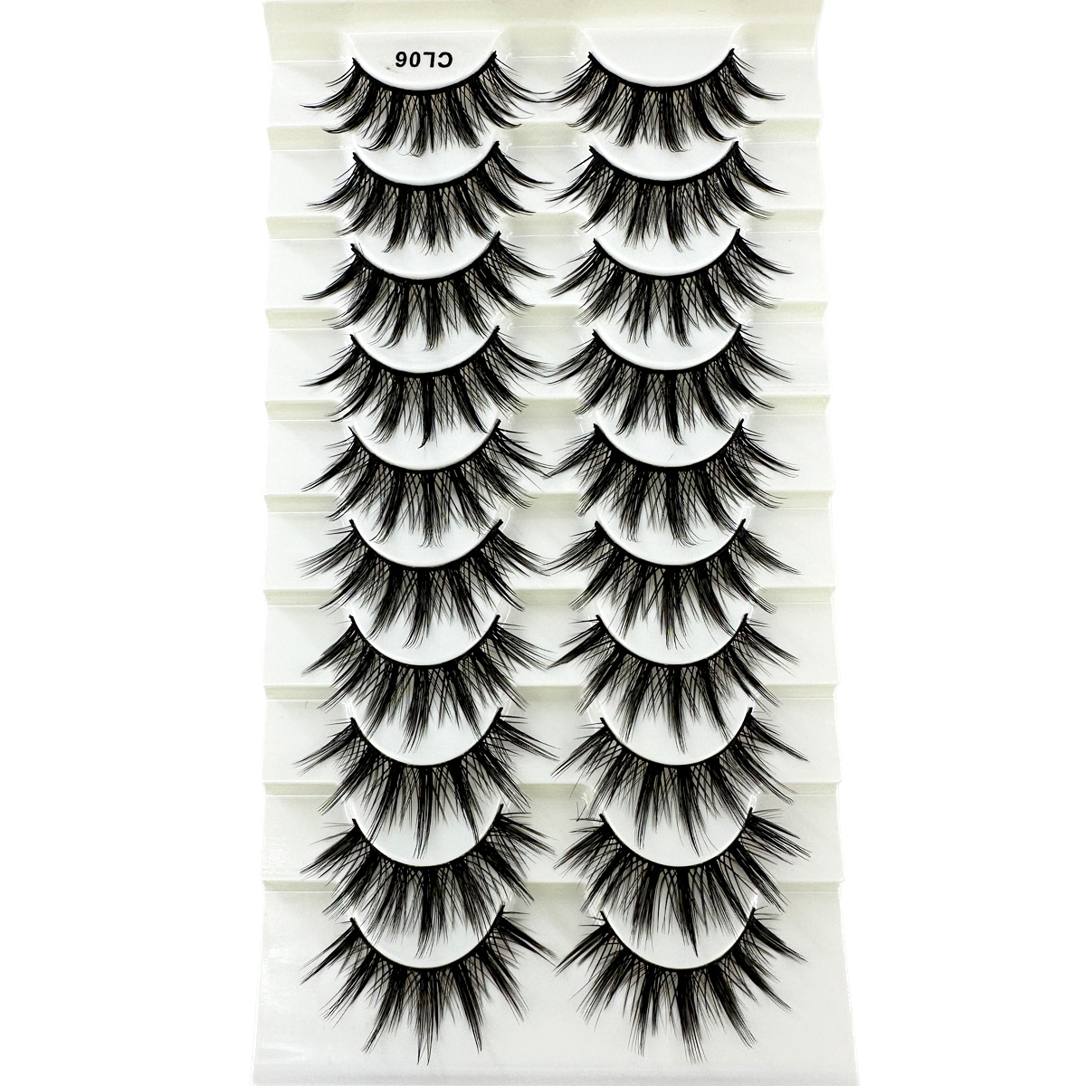 Новинка, 10 пар ресниц, манга, – обзор и цена Anime Cosplay Lashes