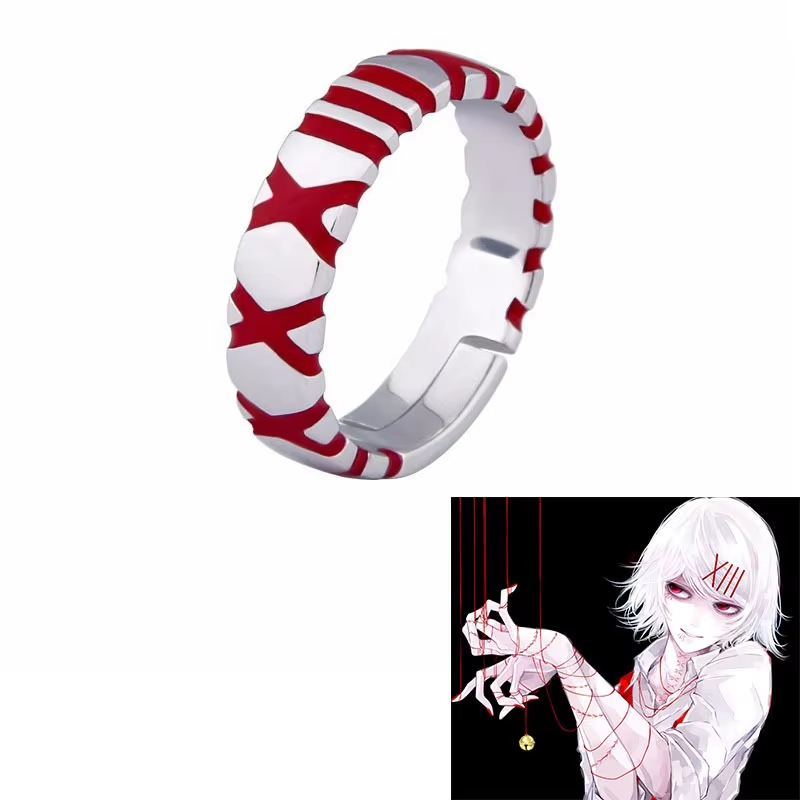 Кольца по аниме «Токийский гул – обзор и цена Anime Cosplay Tokyo Ghoul