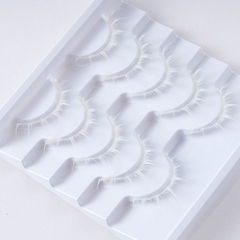Белые аниме-ресницы с шипами,  – обзор и цена Anime Cosplay Lashes