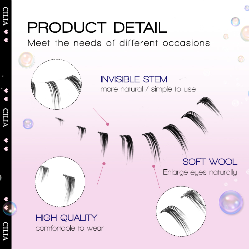 Накладные ресницы для нижнего  – обзор и цена Anime Cosplay Lashes