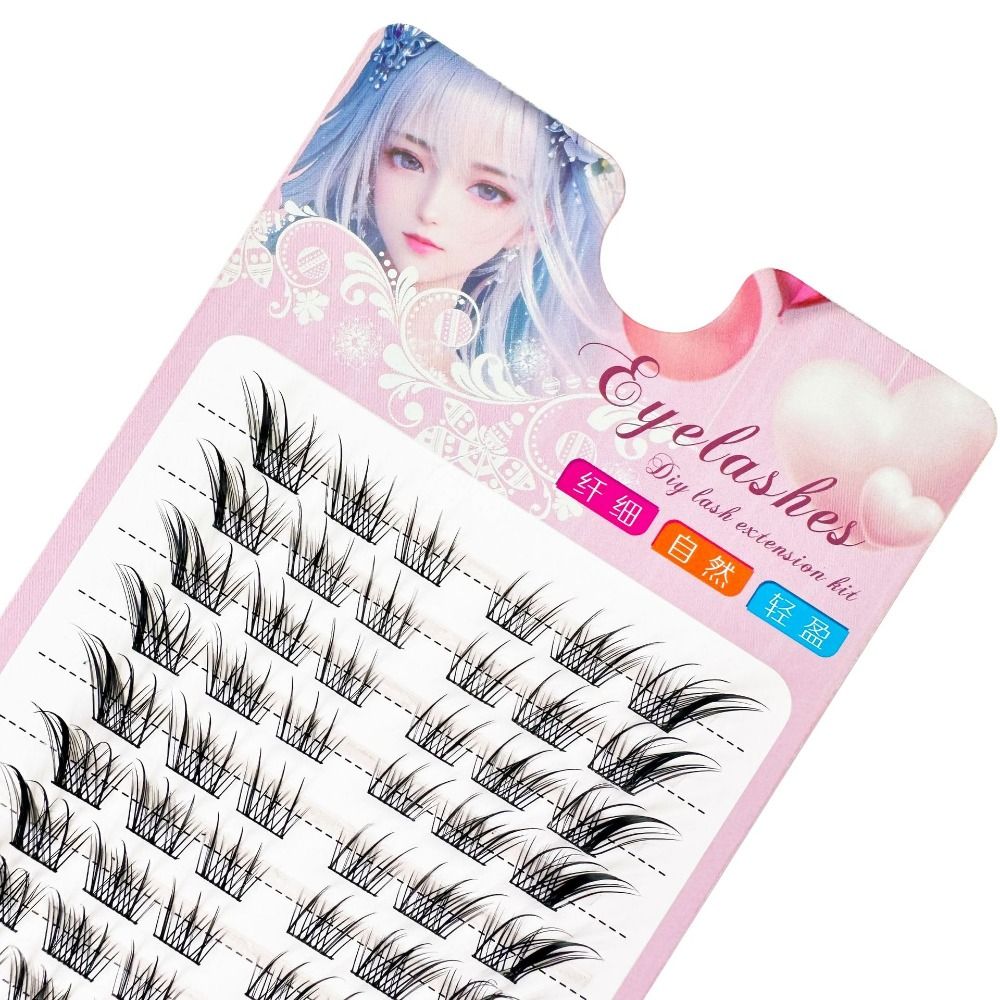 3D кошачий глаз кластеры ресни – обзор и цена Anime Cosplay Lashes