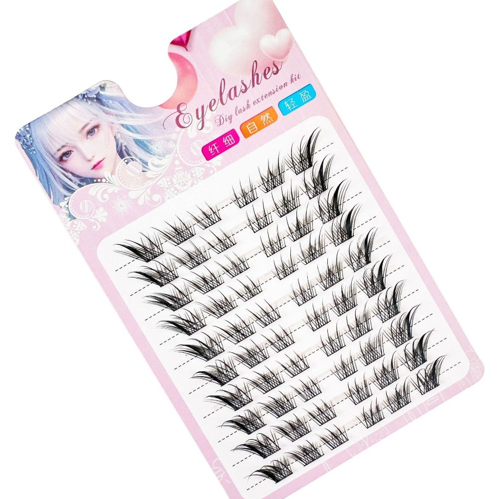 3D кошачий глаз кластеры ресни – обзор и цена Anime Cosplay Lashes
