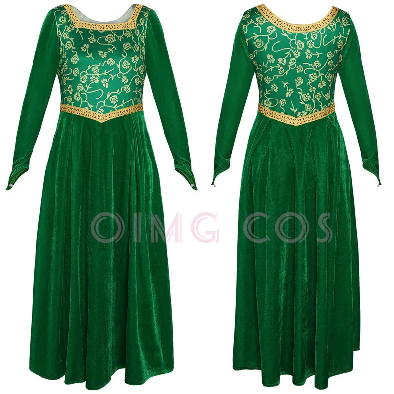 Костюм принцессы Фионы для кос – обзор и цена Anime Cosplay Dress For Women