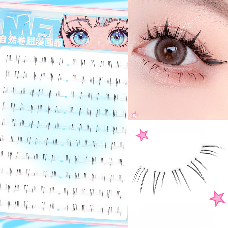 Самоклеящиеся нижние ресницы,  – обзор и цена Anime Cosplay Lashes