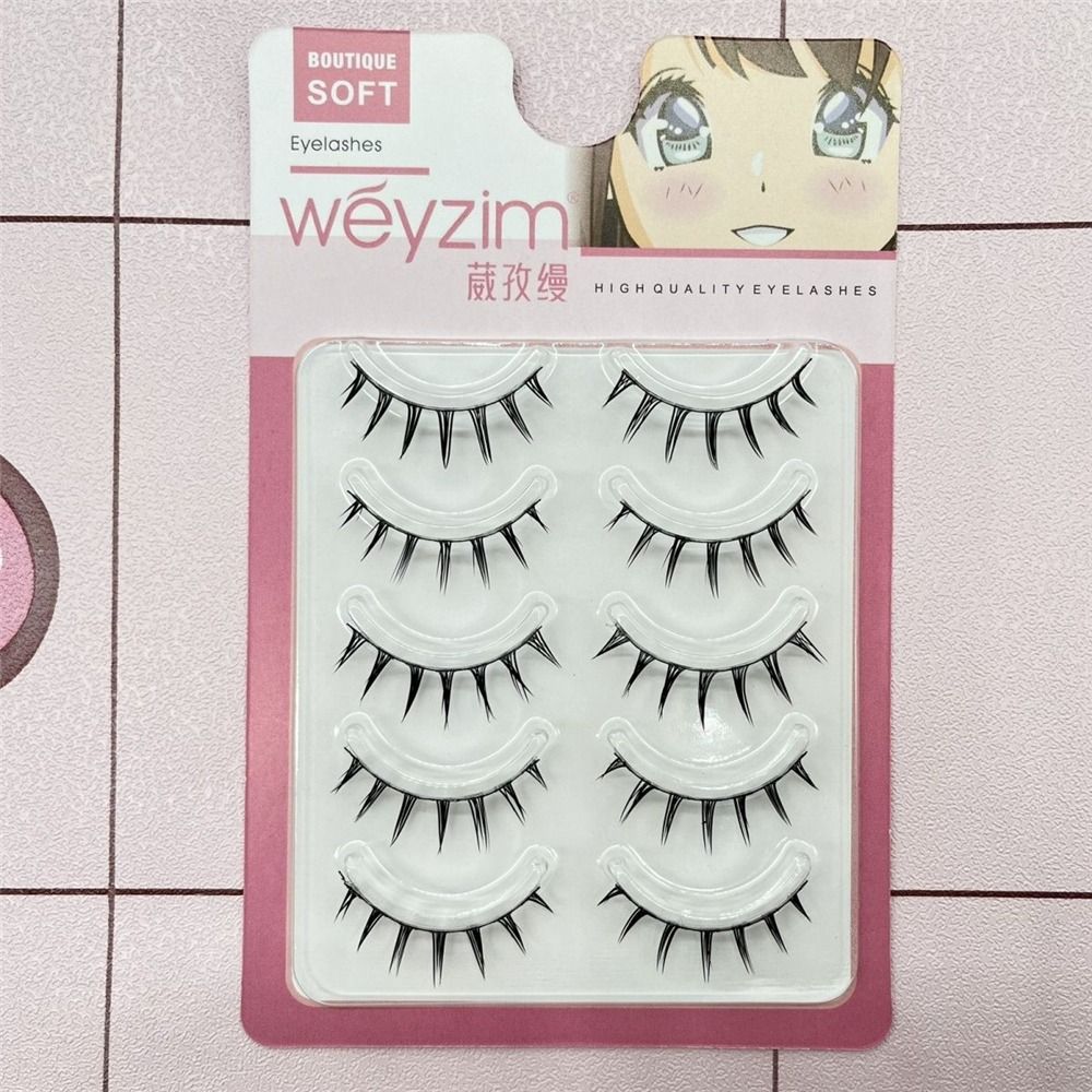 Набор из 5 пар японских наклад – обзор и цена Anime Cosplay Lashes